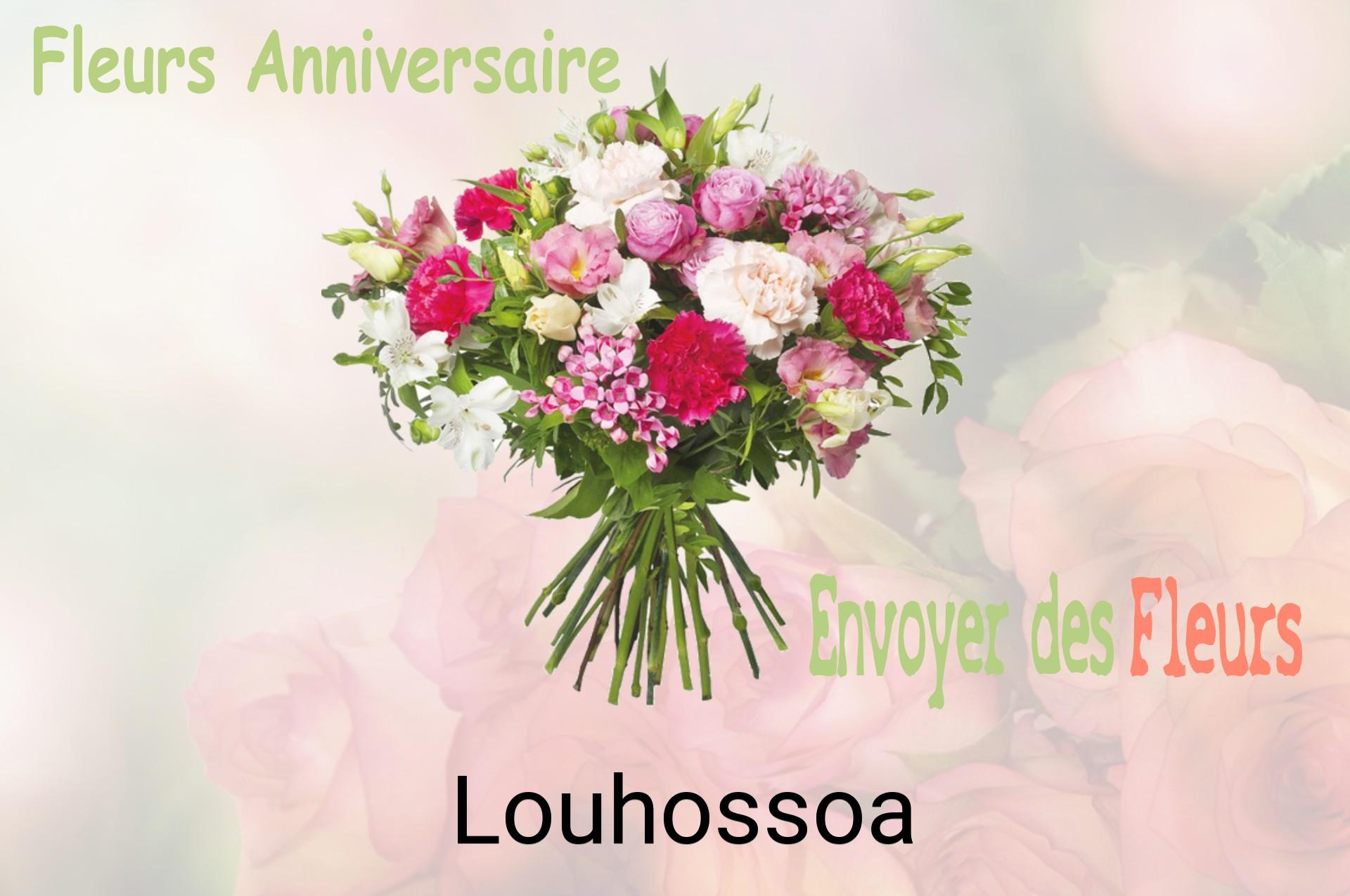 Bouquet de fleurs d’anniversaire livré à Louhossoa